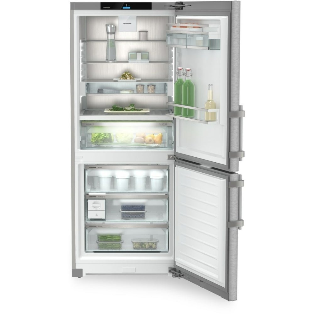 Liebherr CBNsdc765i No Frost Fridge Freezer, 60/40, Silver, C Rated | Atlantic Electrics