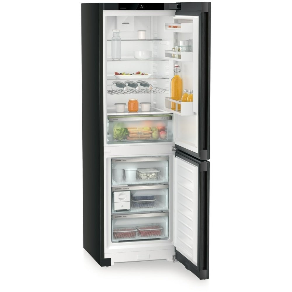 Liebherr CNbdb5223 Fridge Freezer, Black, B Rated | Atlantic Electrics