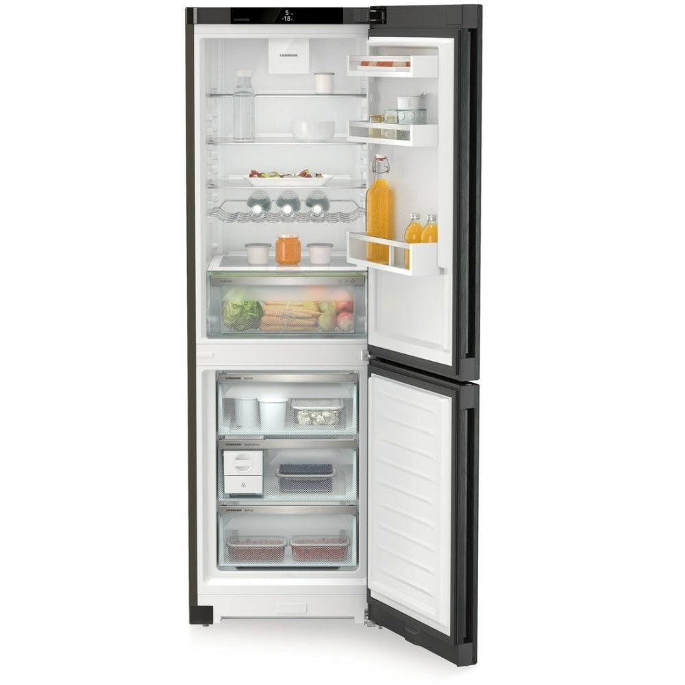 Liebherr CNbdb5223 Fridge Freezer, Black, B Rated | Atlantic Electrics