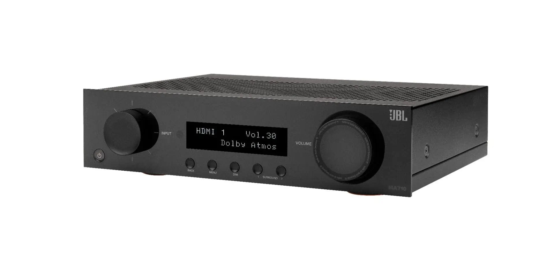 JBL MA710 7.2 Channel 8K AV Receiver, Black