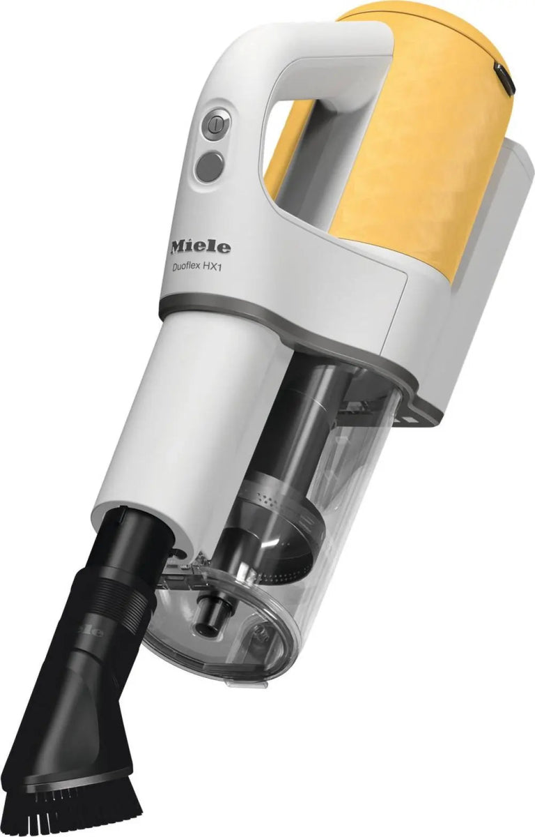 Miele DuoFlex HX1DUO Cordless Handstick Vacuum Cleaner - Sunset Yellow | Atlantic Electrics