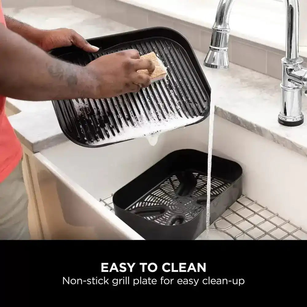 Ninja Woodfire OG701UK Outdoor Electric BBQ Grill & Smoker – Grey/ Black | Atlantic Electrics