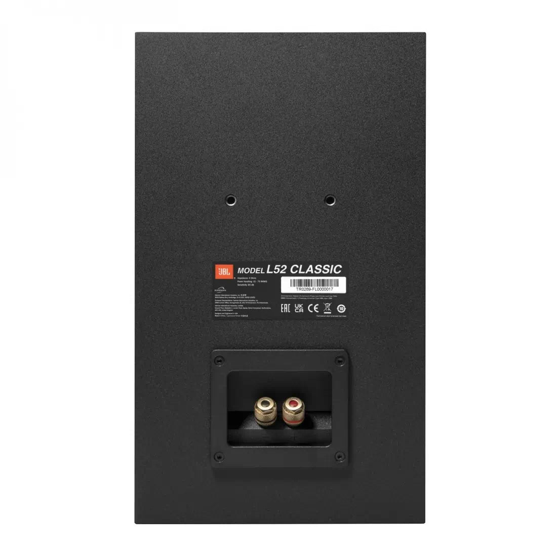 JBL L52-ORG Pair of 2-Way 5.25 Inch Classic Bookshelf Loudspeakers, Orange