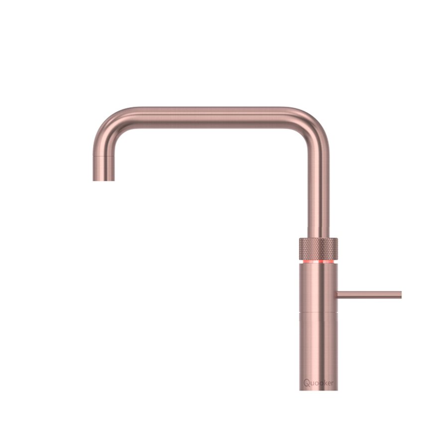 Quooker 3 in 1 Combi 2.2 Fusion Square Rose Copper Boiling Water Tap | Atlantic Electrics