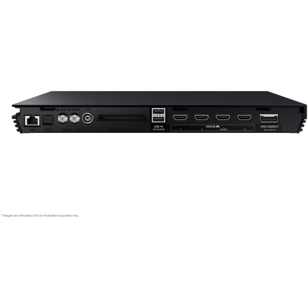 Samsung QE65QN900DTXXU QN900D 65" QLED Smart Television, 8K Ultra HD, Black | Atlantic Electrics
