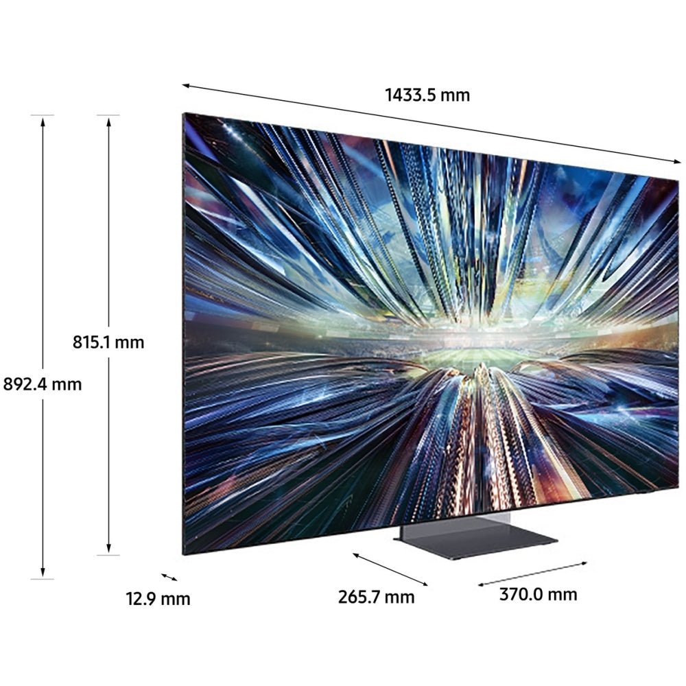 Samsung QE65QN900DTXXU QN900D 65" QLED Smart Television, 8K Ultra HD, Black | Atlantic Electrics