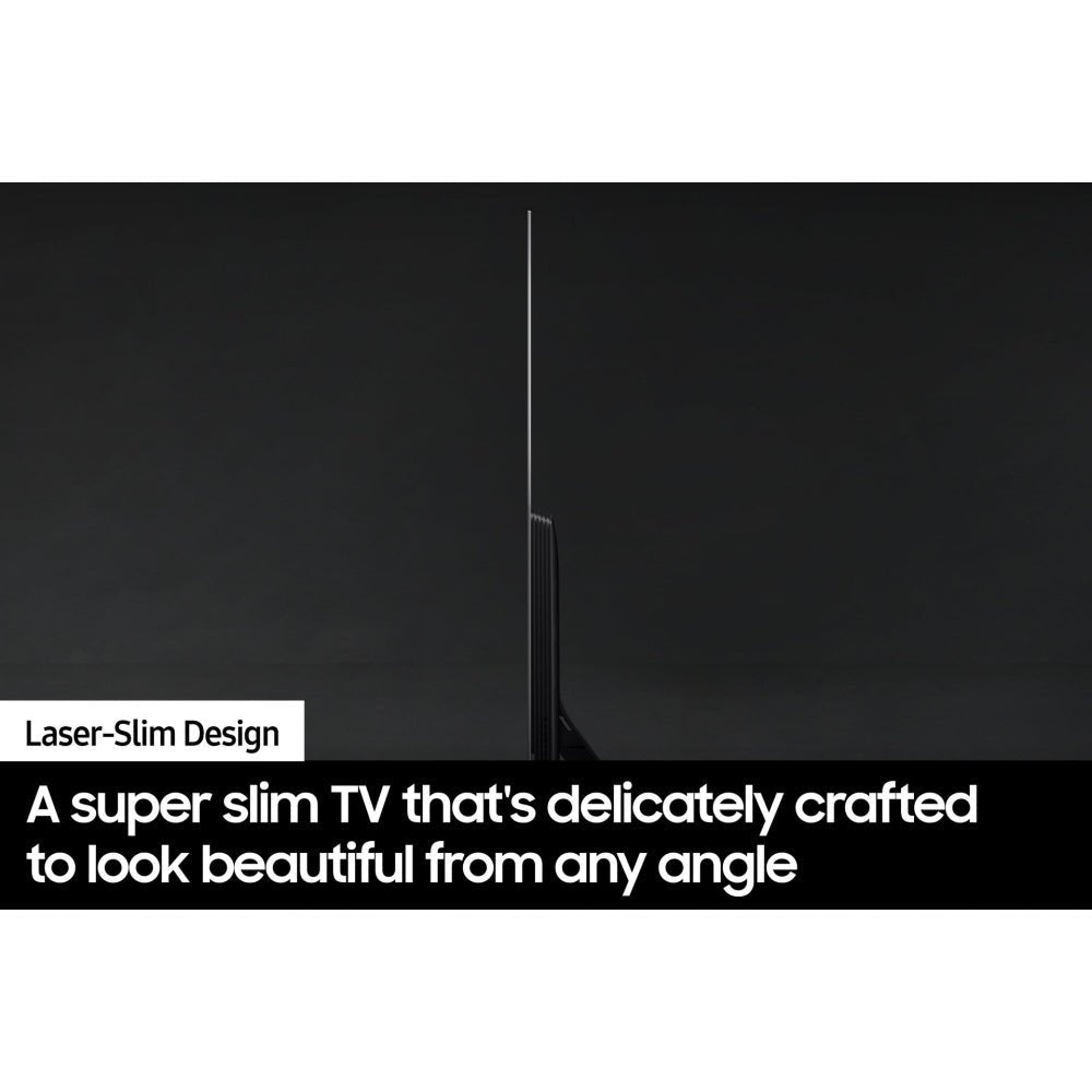 Samsung QE65S90DATXXU 65" OLED Smart Television, 4K Ultra HD, Black, F Rated | Atlantic Electrics