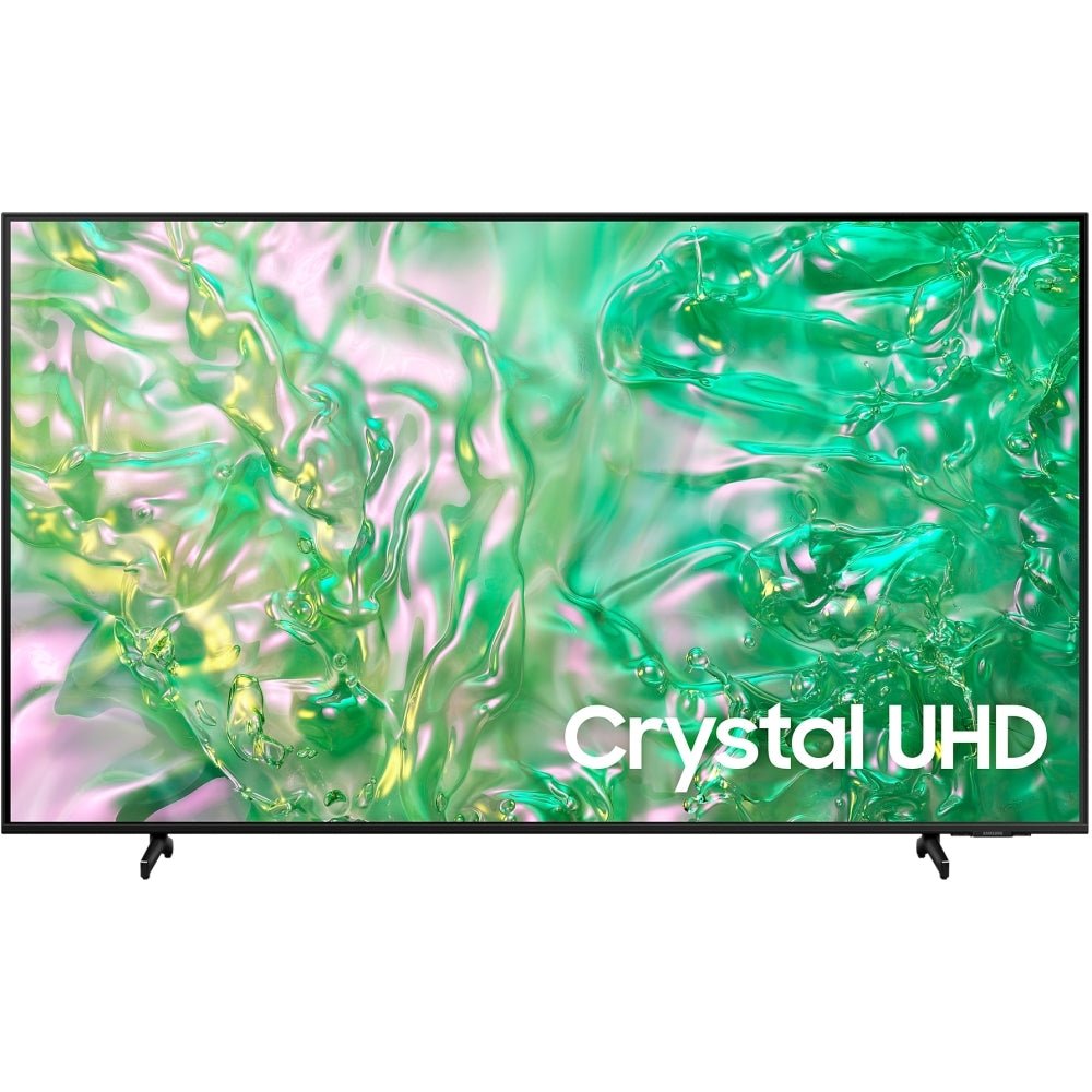 Samsung UE43DU8000K (2024) LED HDR 4K Ultra HD Smart TV, 43 inch with TVPlus, Black | Atlantic Electrics