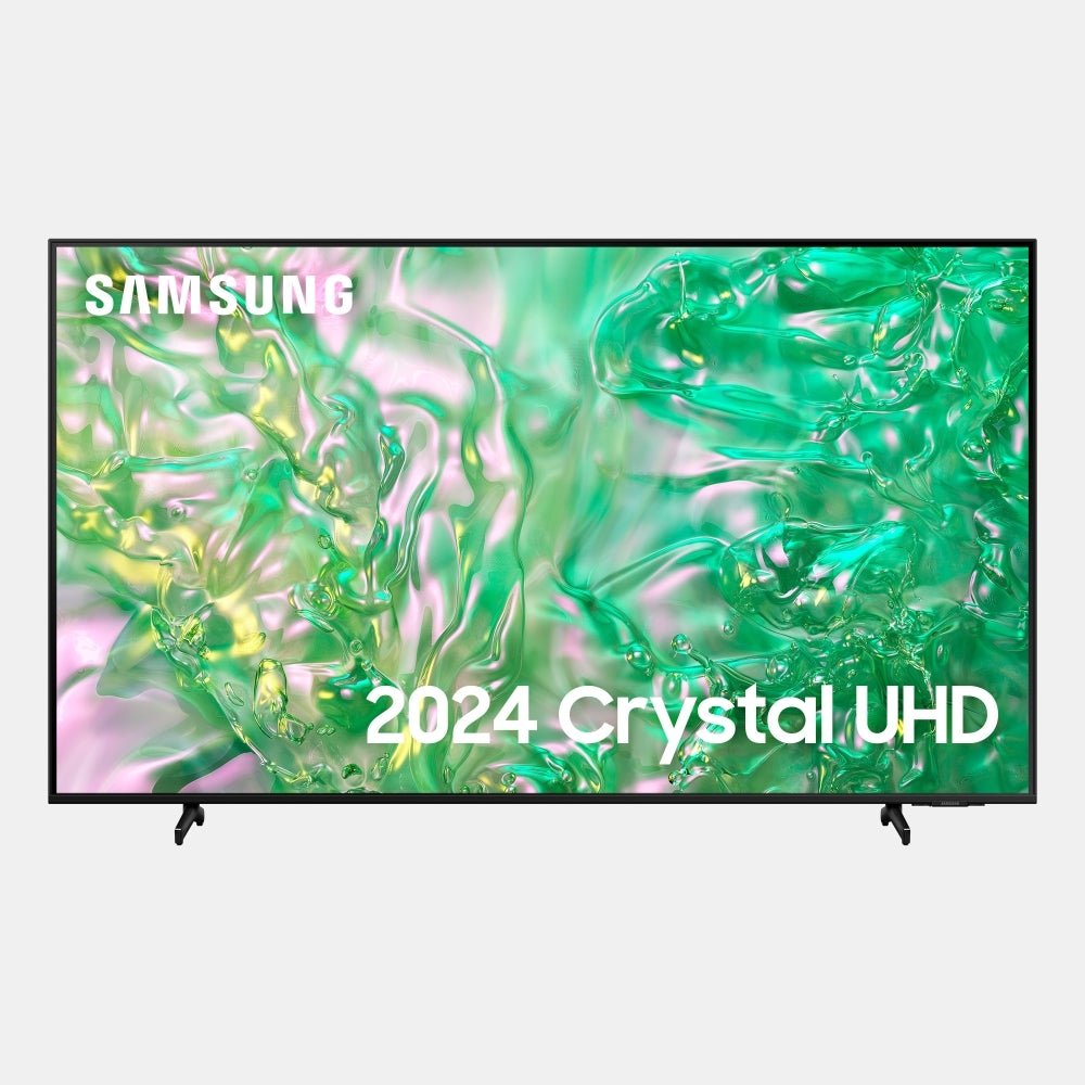 Samsung UE50DU8000K (2024) LED HDR 4K Ultra HD Smart TV, 50 inch with TVPlus, Black | Atlantic Electrics