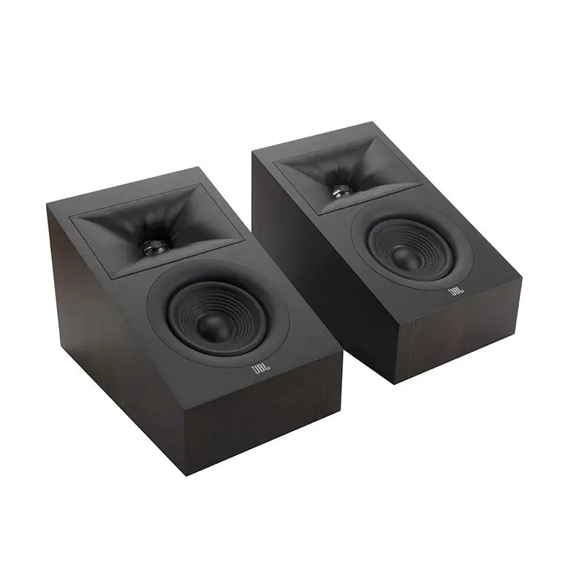 JBL STAGE 240H Dolby Atmos Surround Speakers (Pair), Espresso Black