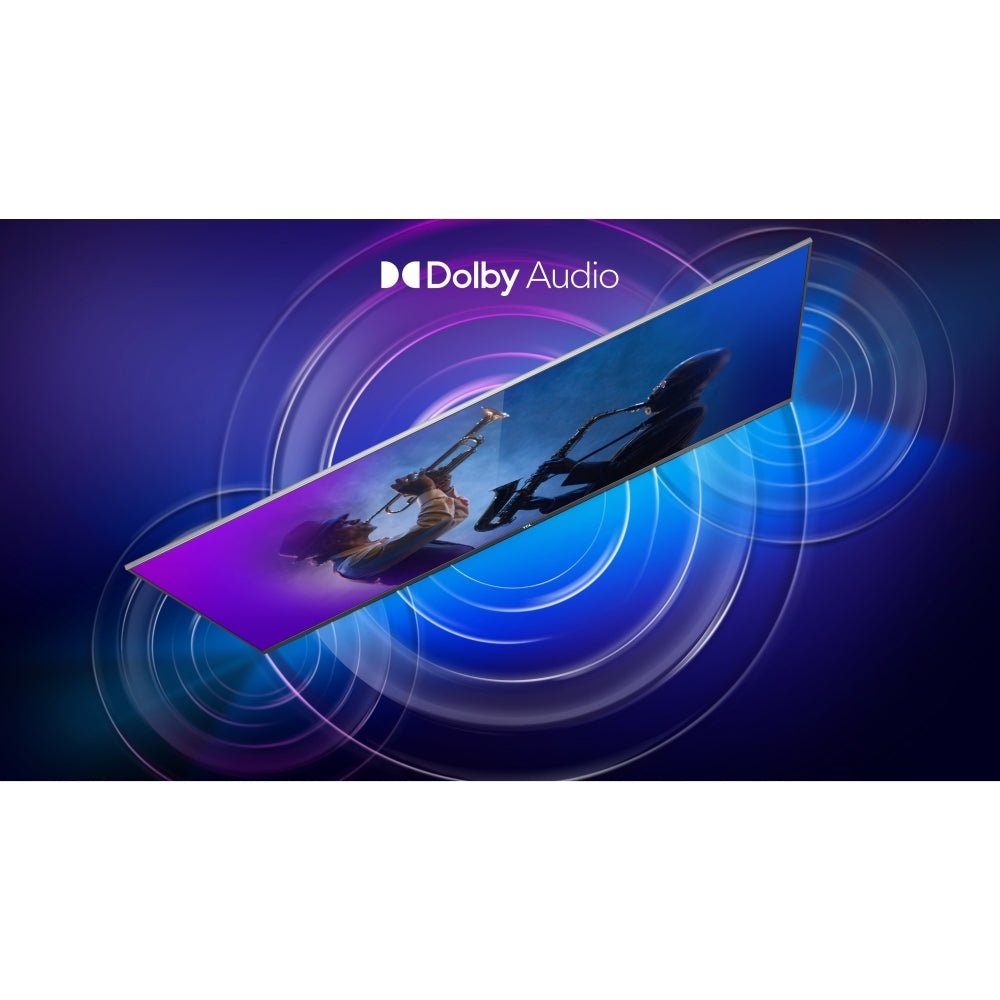 TCL 40S5400AK S54 Series 40" LED Smart Frameless FHD HDR TV with Android TV, Full HD, Black, F Rated | Atlantic Electrics