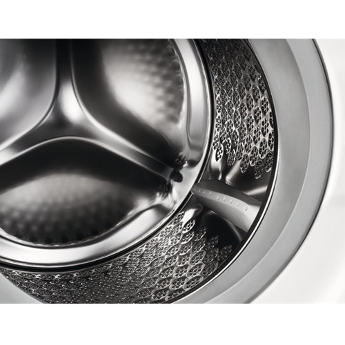 Zanussi Z716WT83BI Integrated Washer Dryer, 7kg, 1600 Spin, White | Atlantic Electrics