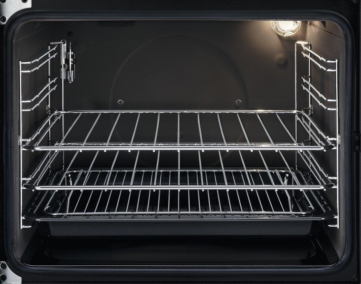 Zanussi ZCG63260XE Gas Cooker with Double Oven, Stainless Steel, A Rated | Atlantic Electrics