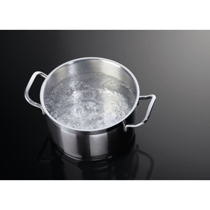 Zanussi ZCI66280XA Induction Electric Cooker with Double Oven, Stainless Steel, A Rated | Atlantic Electrics