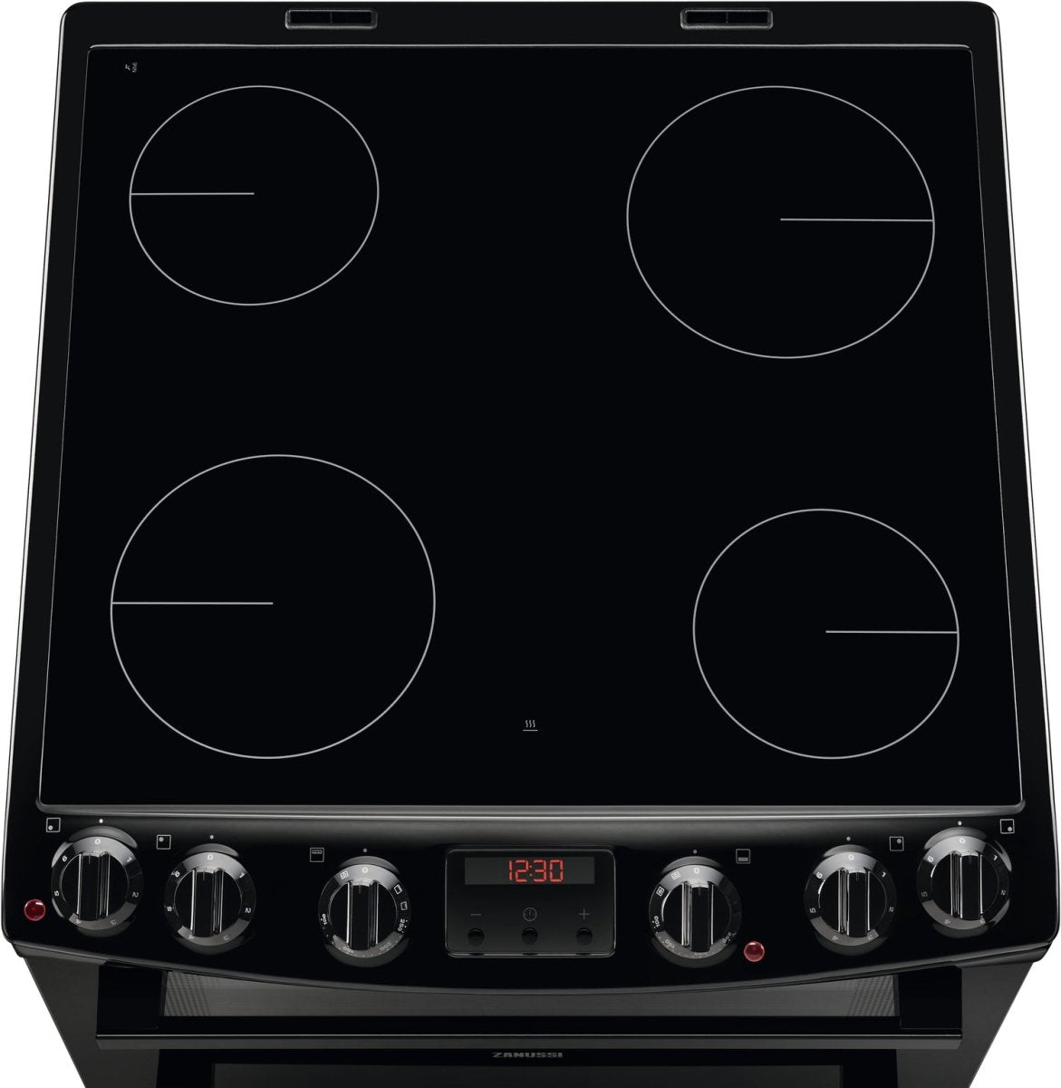 Zanussi ZCV66250BA Electric Cooker with Double Oven | Atlantic Electrics
