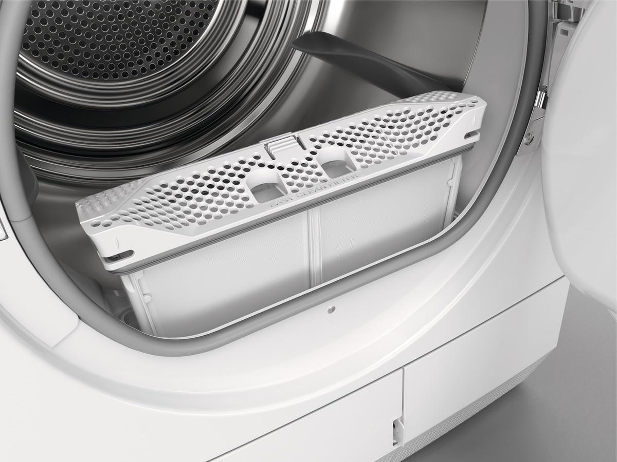 Zanussi ZDH87A2PW Heat Pump Tumble Dryer, 8kg, White, A++ Rated | Atlantic Electrics