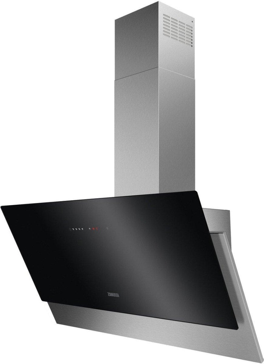 Zanussi ZFV919Y Built In Angled Hood - Black | Atlantic Electrics