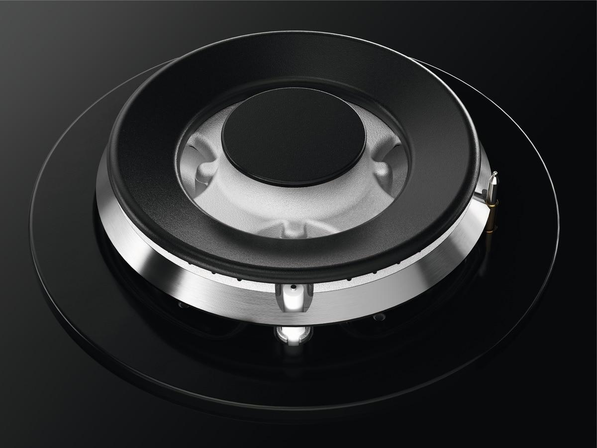 Zanussi ZGGN755K 5 Burner Gas Hob, Black Frameless | Atlantic Electrics