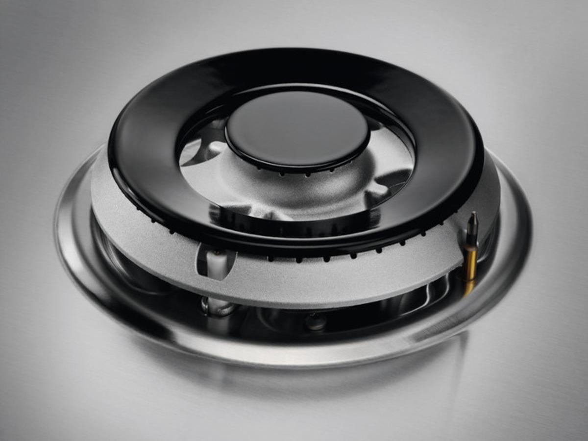 Zanussi ZGNN755X 5 Burner Gas Hob, Stainless Steel | Atlantic Electrics