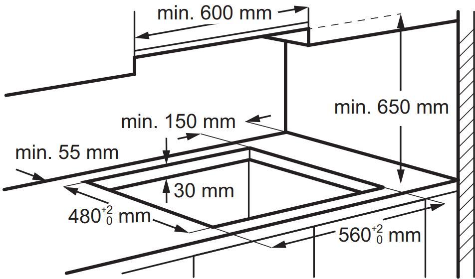 Zanussi ZGNN755X 5 Burner Gas Hob, Stainless Steel | Atlantic Electrics