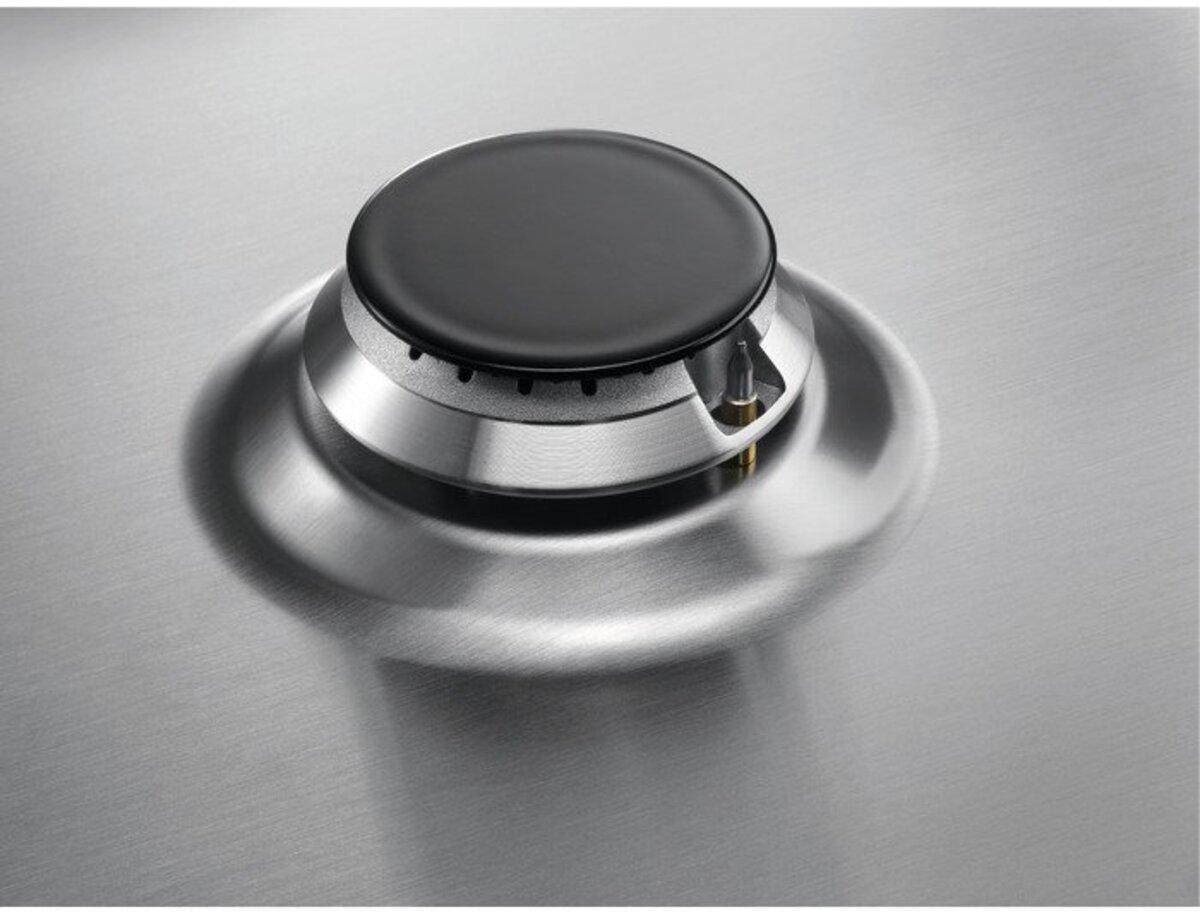 Zanussi ZGNN955X 5 Burner Gas Hob, Stainless Steel | Atlantic Electrics
