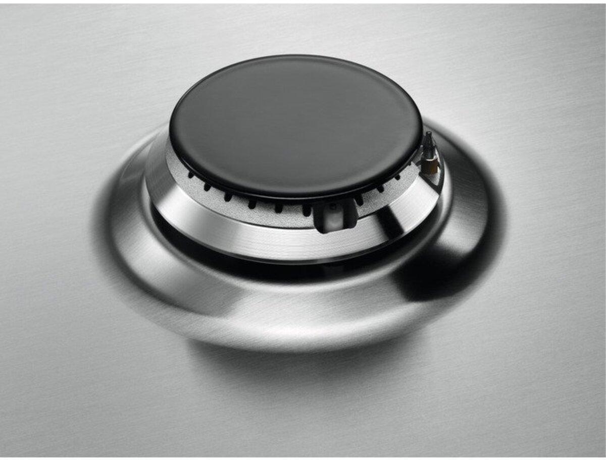 Zanussi ZGNN955X 5 Burner Gas Hob, Stainless Steel | Atlantic Electrics