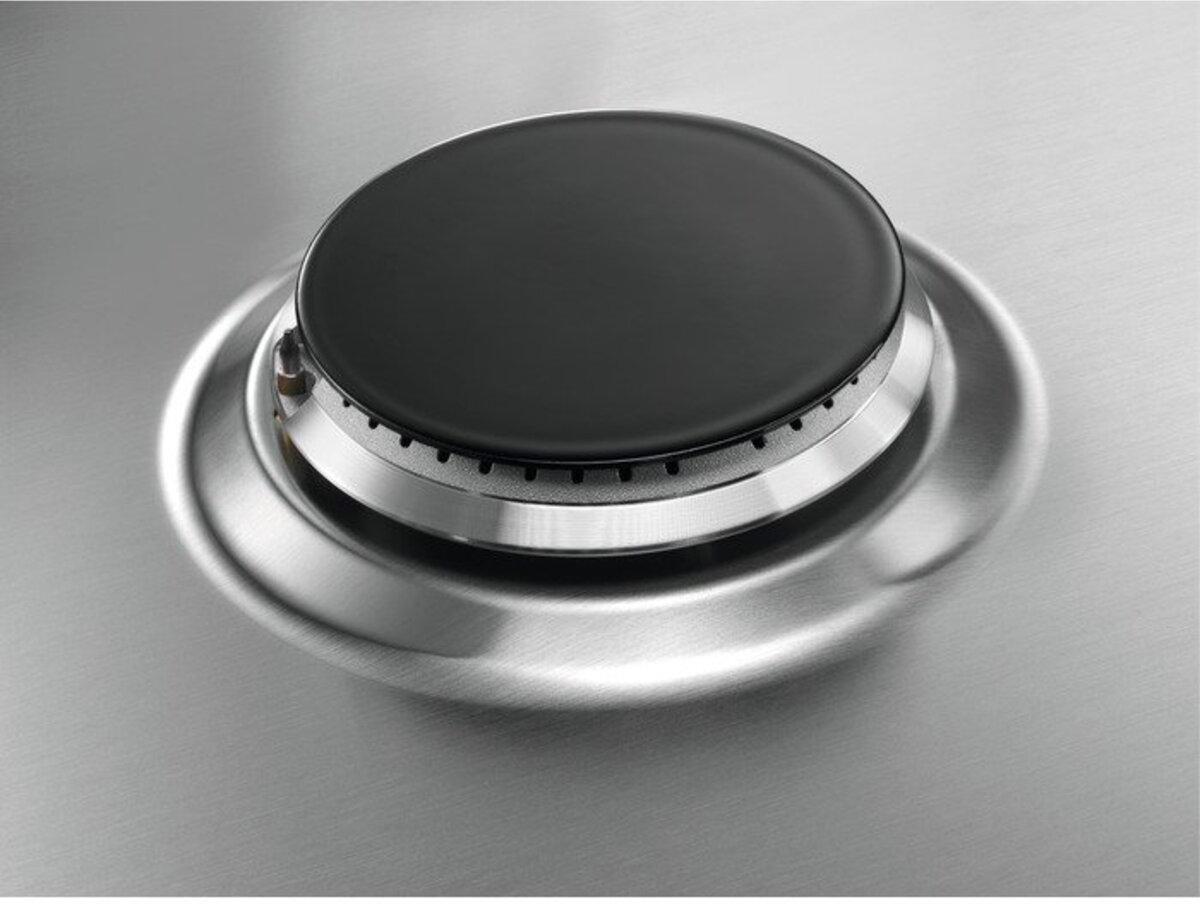 Zanussi ZGNN955X 5 Burner Gas Hob, Stainless Steel | Atlantic Electrics