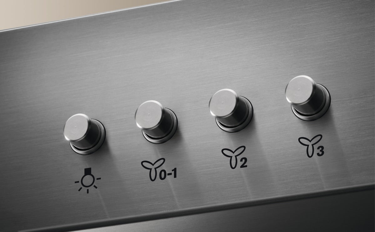 Zanussi ZHB92670XA 90cm Chimney Cooker Hood, Stainless Steel, C Rated | Atlantic Electrics