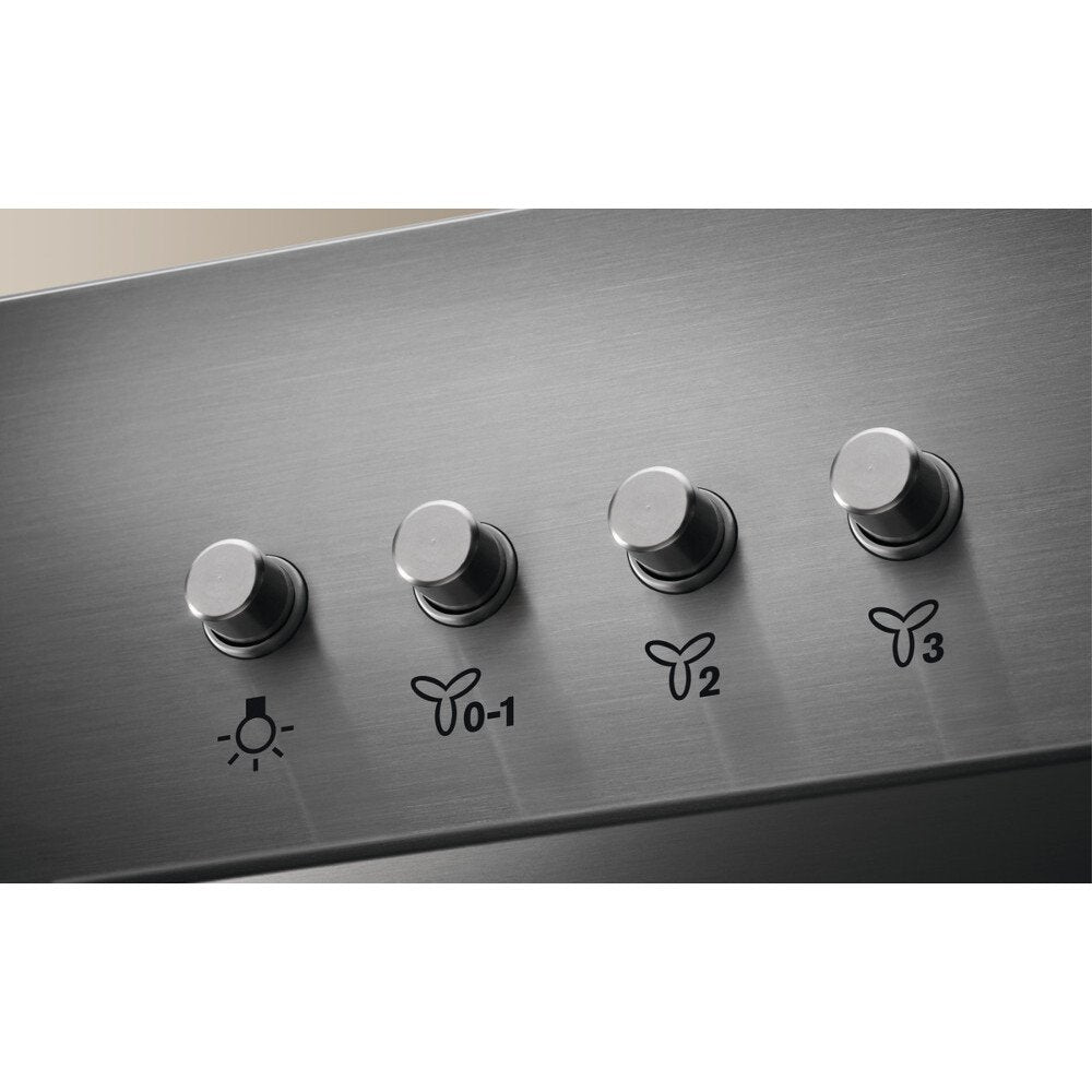 Zanussi ZHB92670XA 90cm Chimney Cooker Hood, Stainless Steel, C Rated | Atlantic Electrics