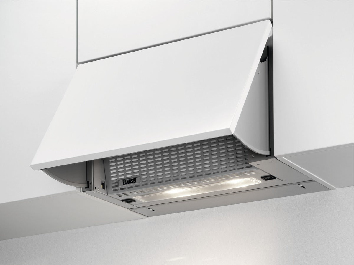 Zanussi ZHI612G Integrated Hood - Grey | Atlantic Electrics