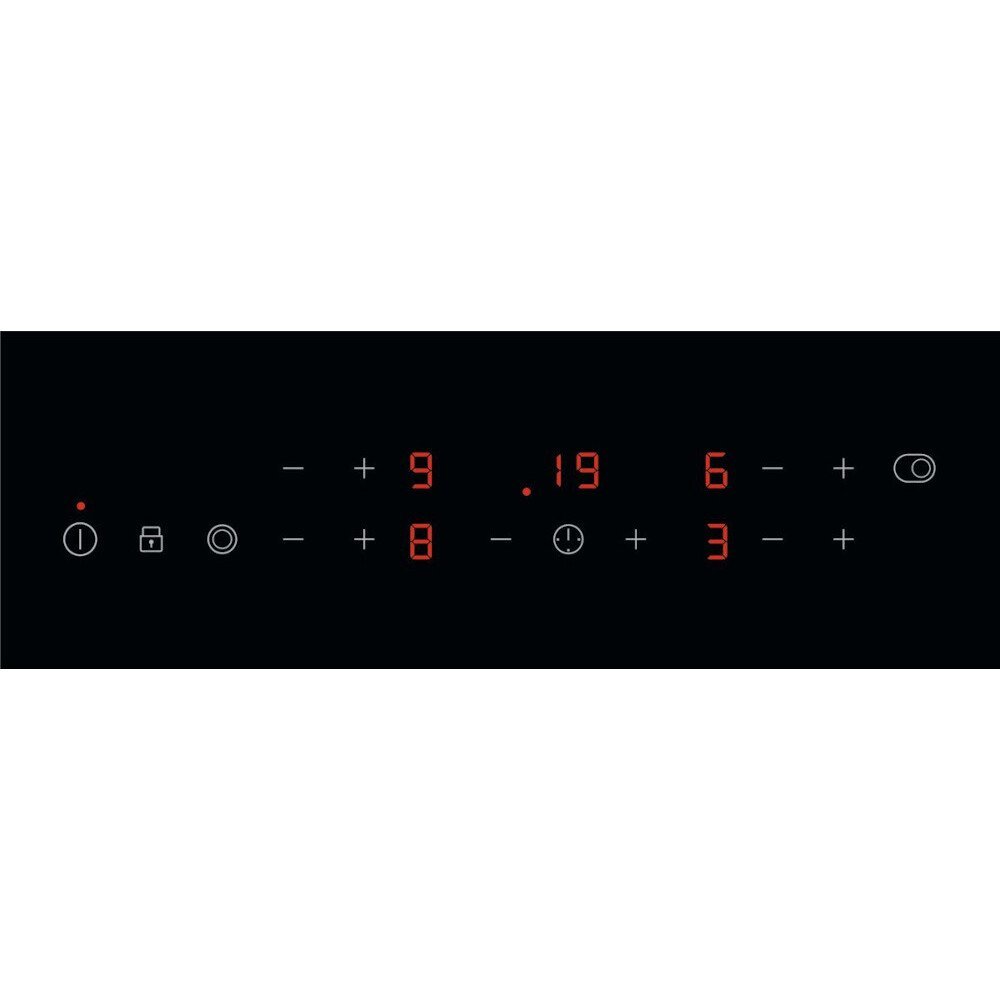 Zanussi ZHRN673K Ceramic Hob, Black Frameless | Atlantic Electrics