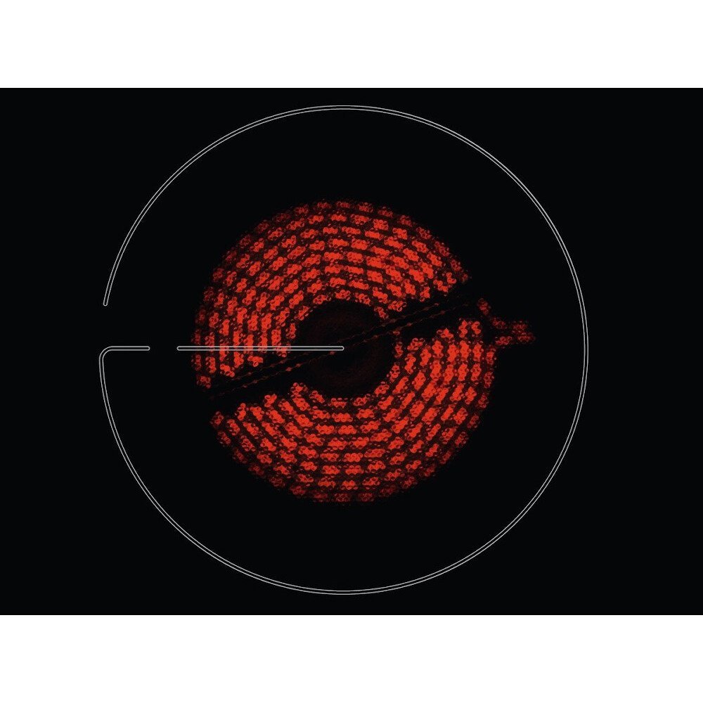 Zanussi ZHRN673K Ceramic Hob, Black Frameless | Atlantic Electrics