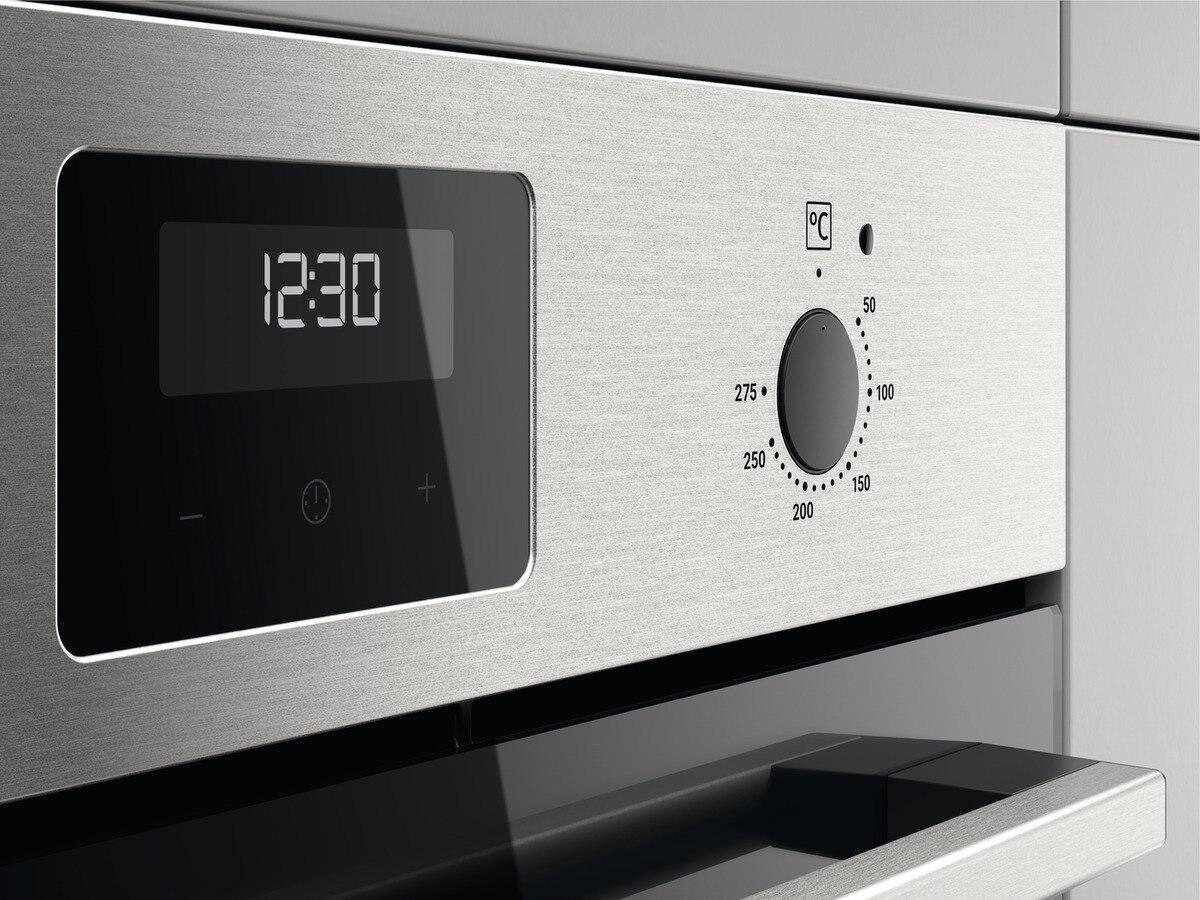 Zanussi ZOCNX3XR Built - In Electric Single Oven, Stainless Steel, A Rated | Atlantic Electrics