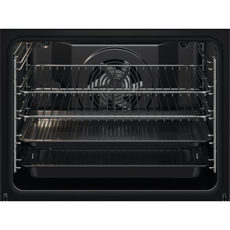 Zanussi ZOHNA7KN Built - In Electric Single Oven, Black, A+ Rated | Atlantic Electrics
