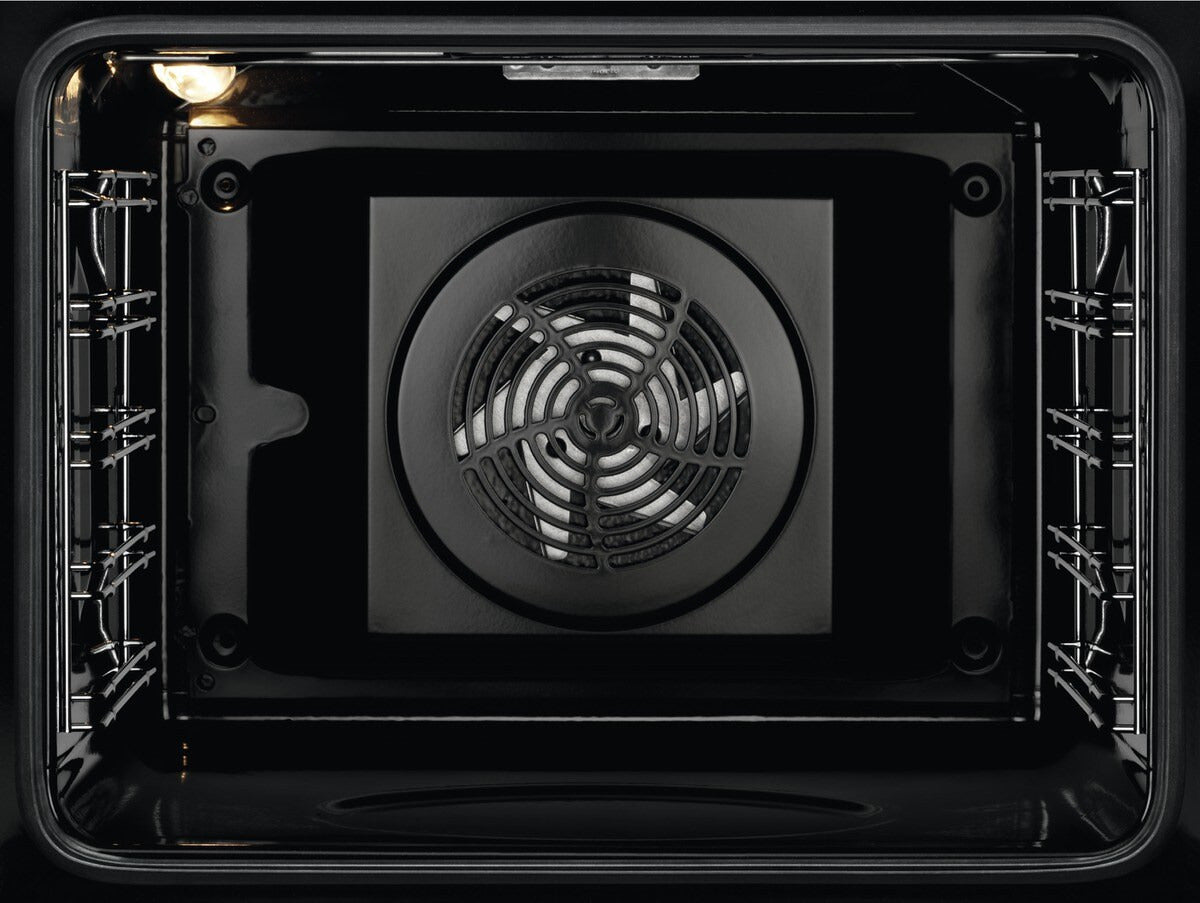 Zanussi ZOHNA7KN Built - In Electric Single Oven, Black, A+ Rated | Atlantic Electrics