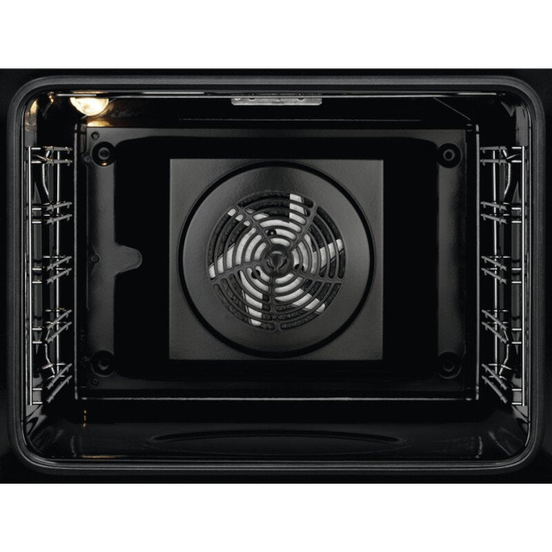 Zanussi ZOHNA7KN Built - In Electric Single Oven, Black, A+ Rated | Atlantic Electrics