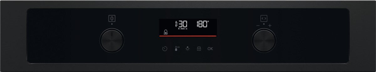 Zanussi ZOHNA7KN Built - In Electric Single Oven, Black, A+ Rated | Atlantic Electrics