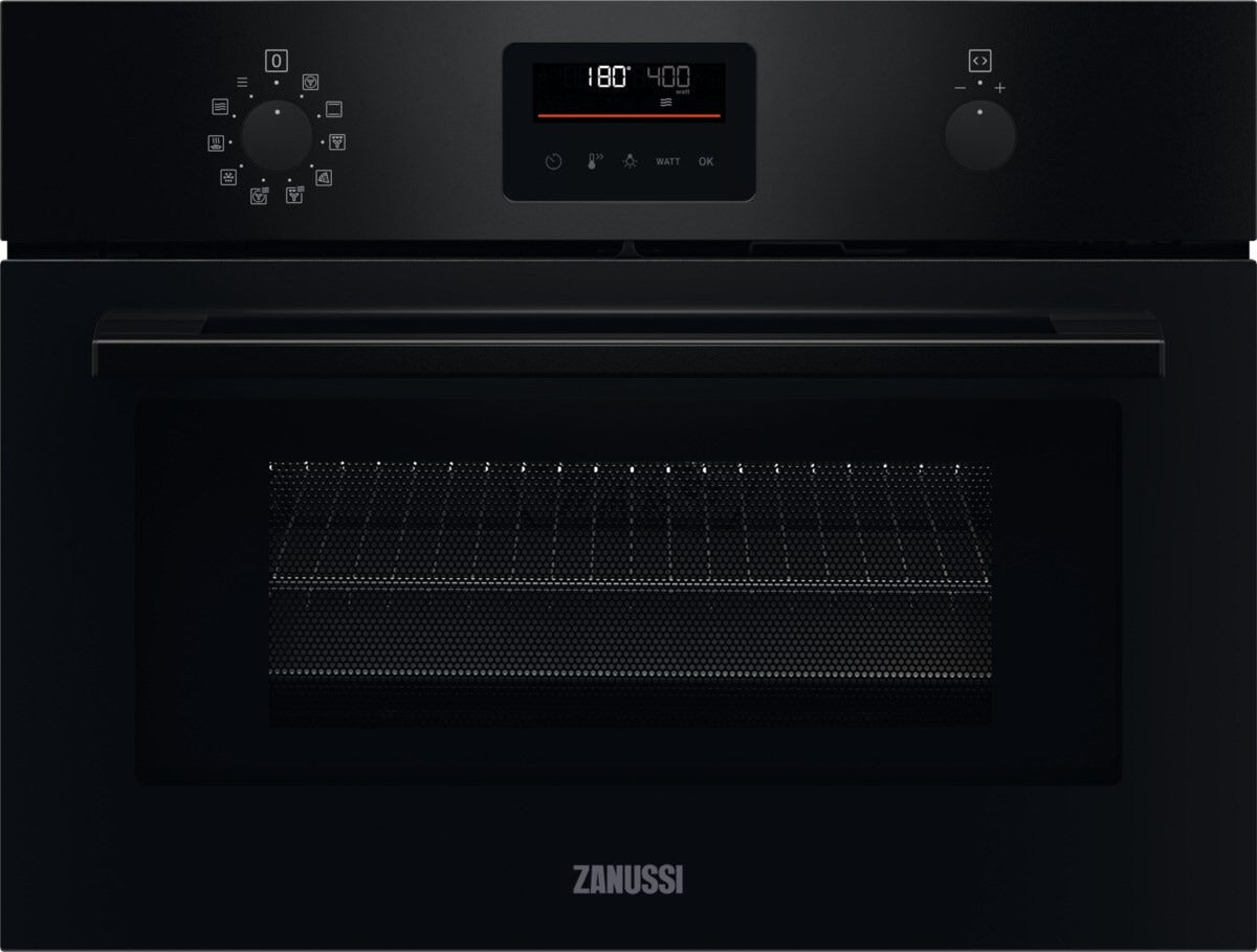 Zanussi ZVENM6K3 Built In Combi Microwave - Black | Atlantic Electrics