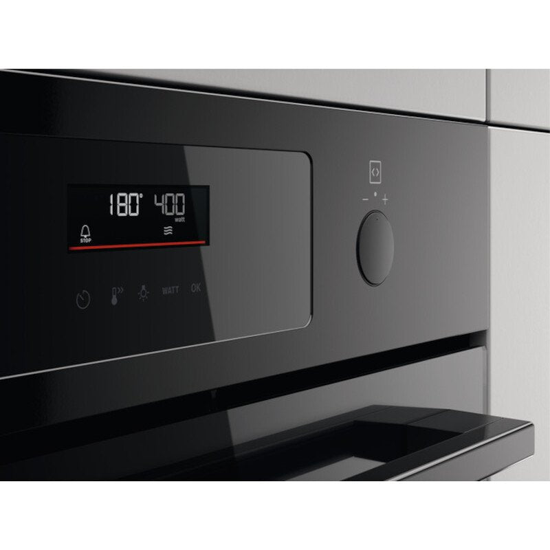 Zanussi ZVENM6KN Compact Oven with Microwave and Grill Functions, Black | Atlantic Electrics