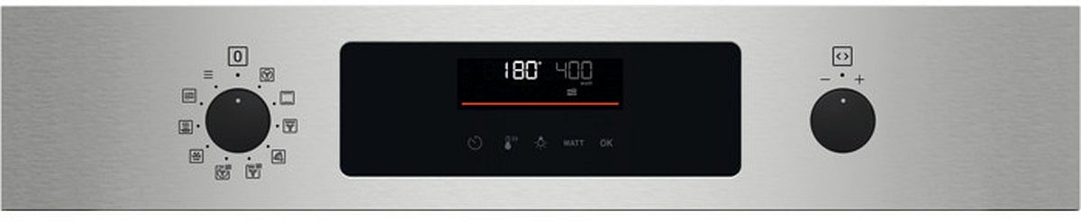 Zanussi ZVENM6XN Compact Oven with Microwave and Grill Functions, Stainless Steel | Atlantic Electrics