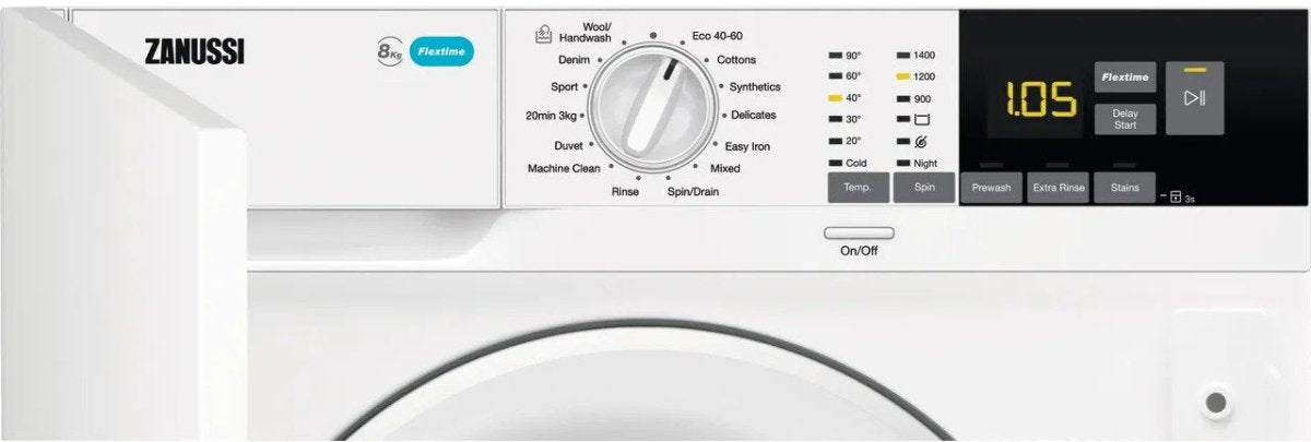 Zanussi ZW84PCBI Built In Washing Machine - Fully Integrated | Atlantic Electrics