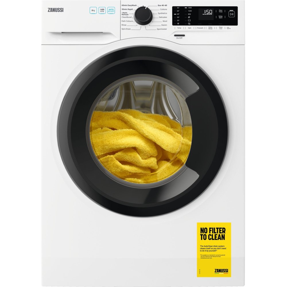 Zanussi ZWF842D1DG Washing Machine | Atlantic Electrics