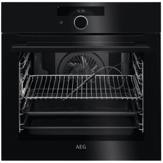 AEG BPK948330B Built In Single Oven Electric - Black | Atlantic Electrics