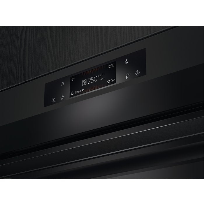 AEG BSE778380T 71 liters Built In Electric Single Oven - Black | Atlantic Electrics