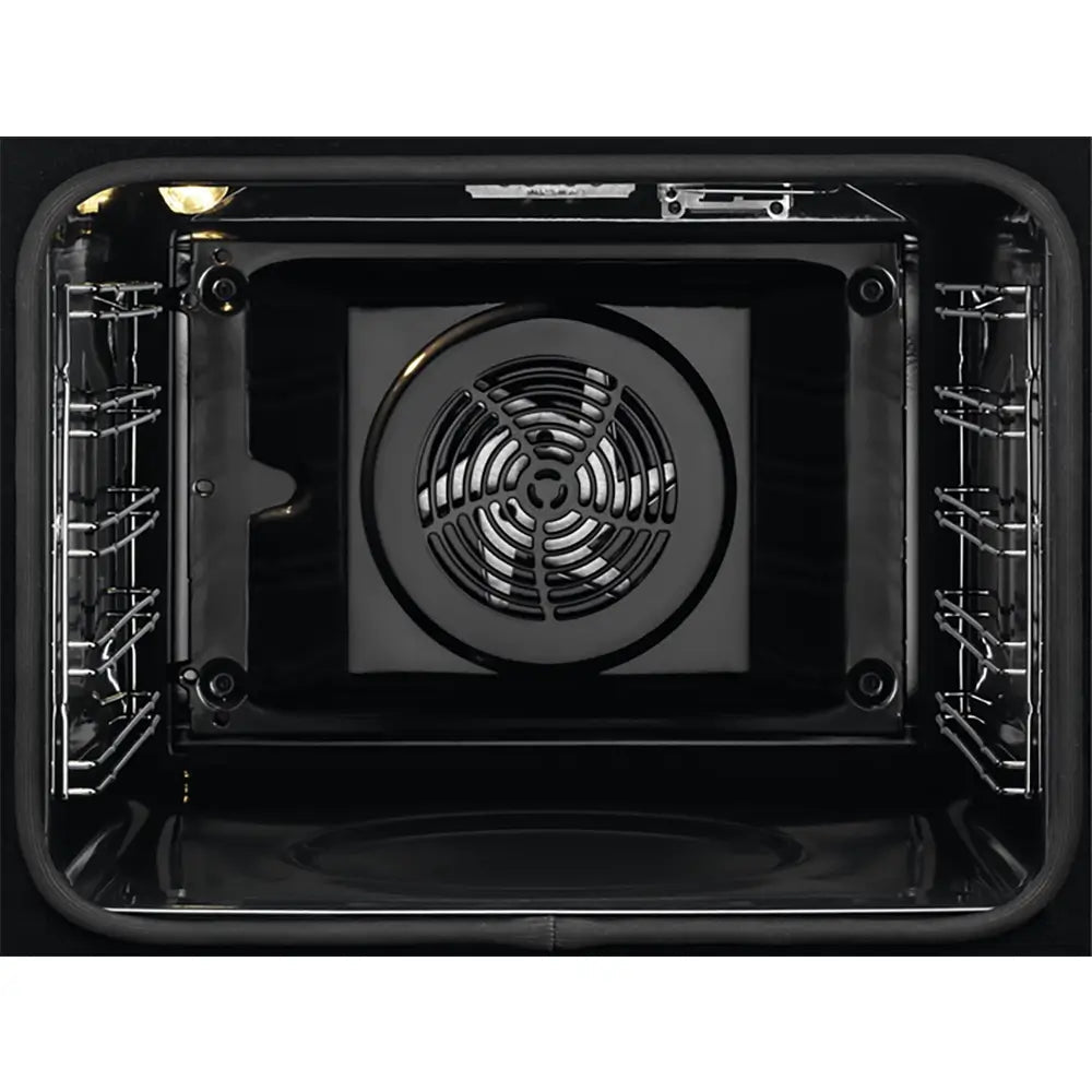 AEG BSK577261M 7000 72 Litre Built-In SteamCrisp Pyrolytic Self Clean Oven, LED Display, 59.6cm Wide - Stainless Steel with Anti-Fingerprint Coating | Atlantic Electrics