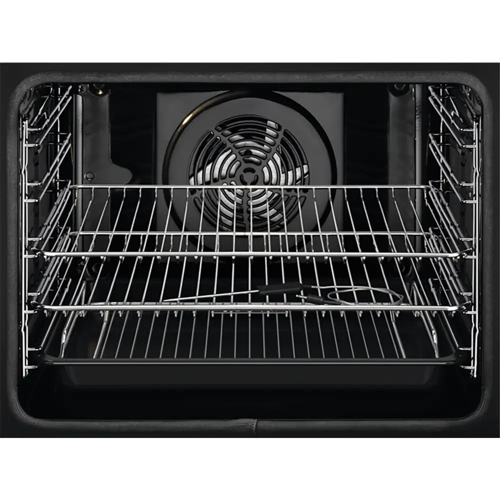 AEG BSK577261M 7000 72 Litre Built-In SteamCrisp Pyrolytic Self Clean Oven, LED Display, 59.6cm Wide - Stainless Steel with Anti-Fingerprint Coating | Atlantic Electrics