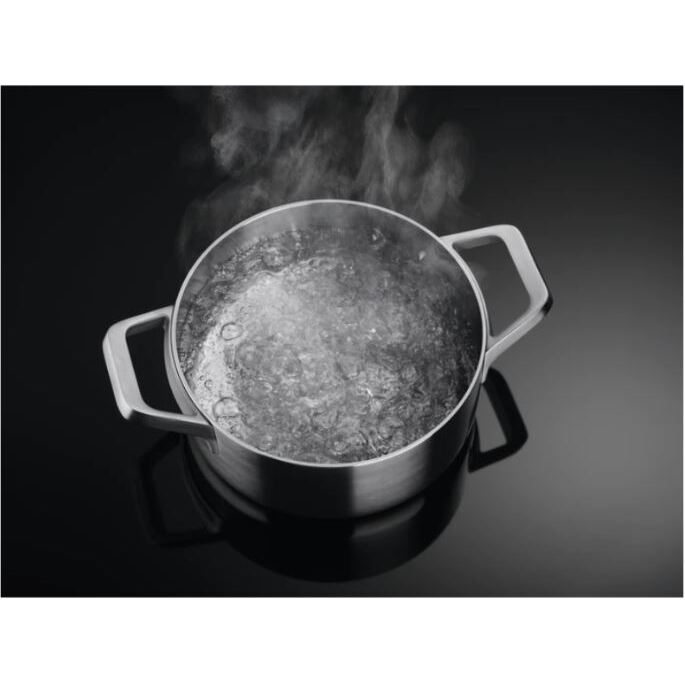 AEG CIB6742ACM Double Oven Cooker with Induction Hob - Stainless Steel | Atlantic Electrics