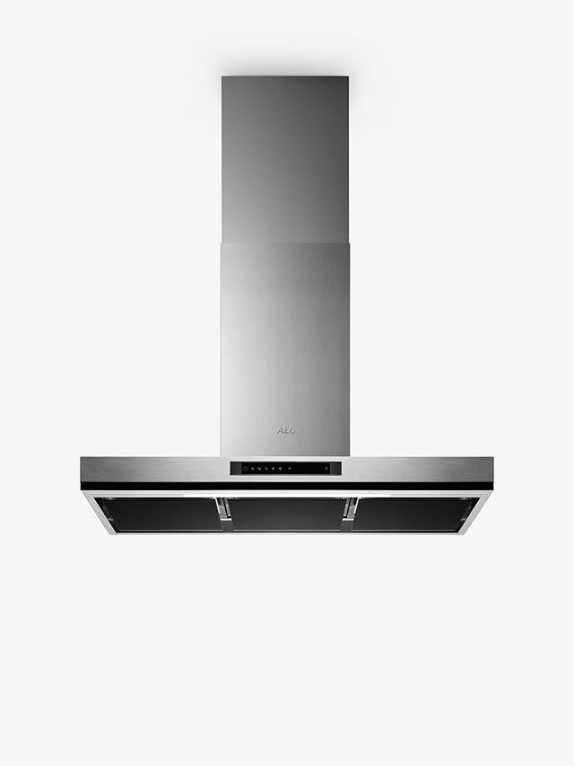 AEG DBK6980HG 90cm Chimney Cooker Hood - Stainless Steel | Atlantic Electrics