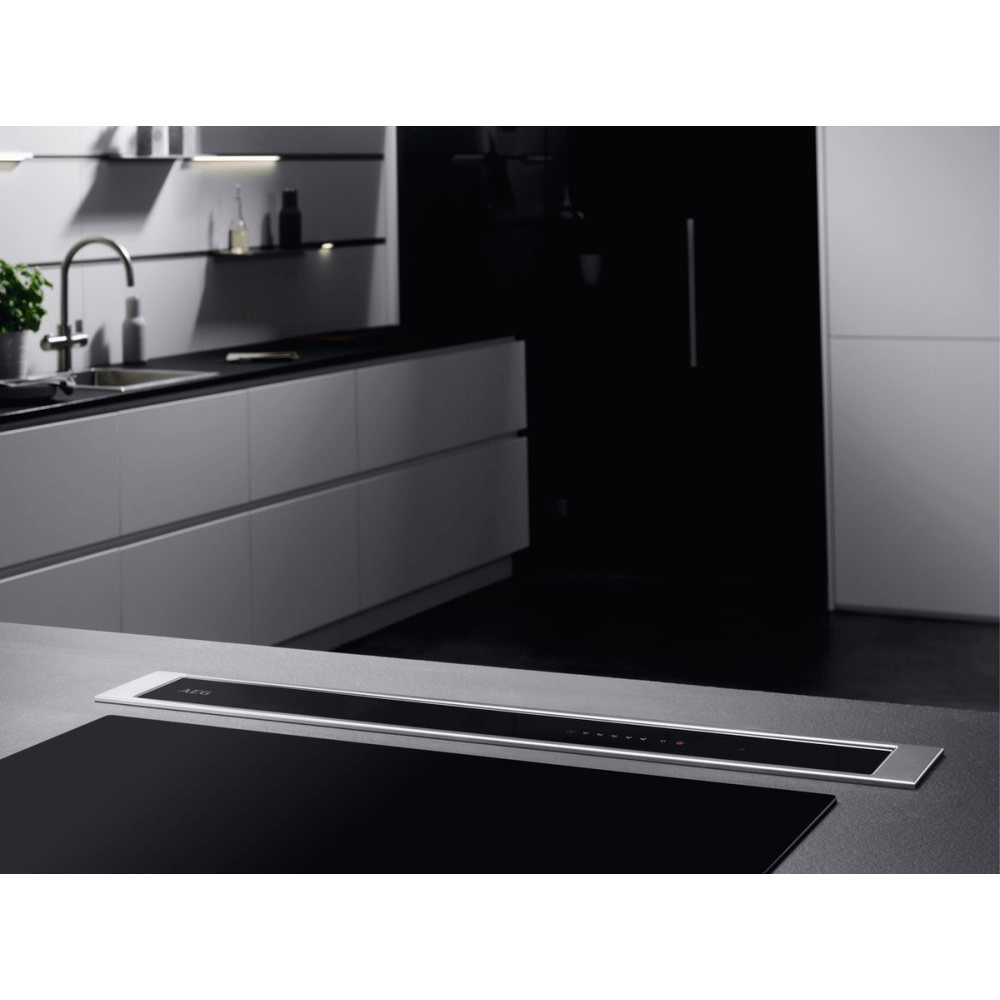 AEG DDE5980G Down Draft Extractor - Black / Stainless Steel | Atlantic Electrics