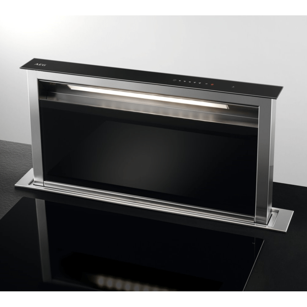 AEG DDE5980G Down Draft Extractor - Black / Stainless Steel | Atlantic Electrics